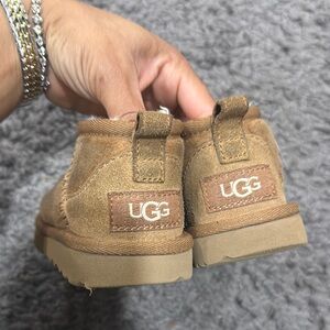 UGG Kids Brown Suede Boots